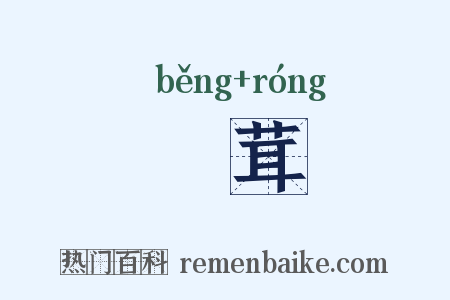 菶茸是什么意思的图片